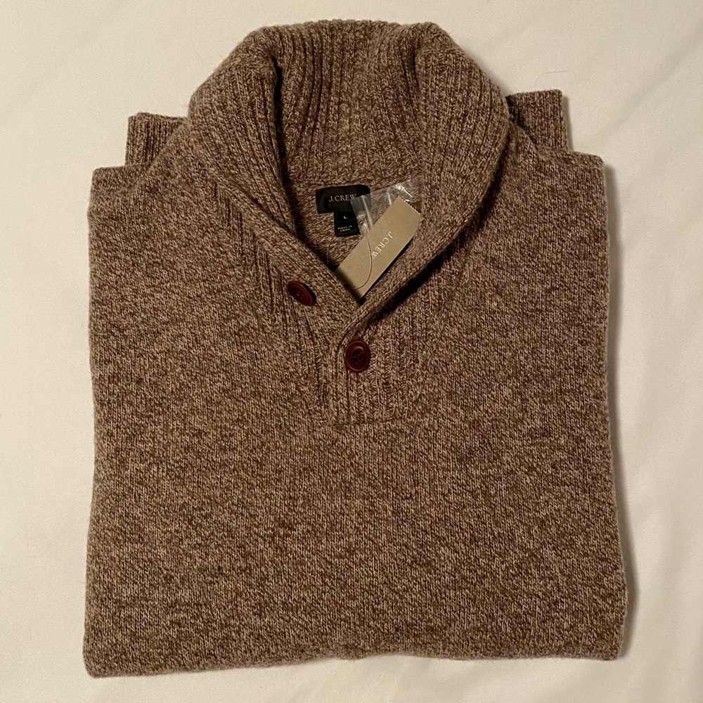 NEW J. Crew Men’s Wool Sweater